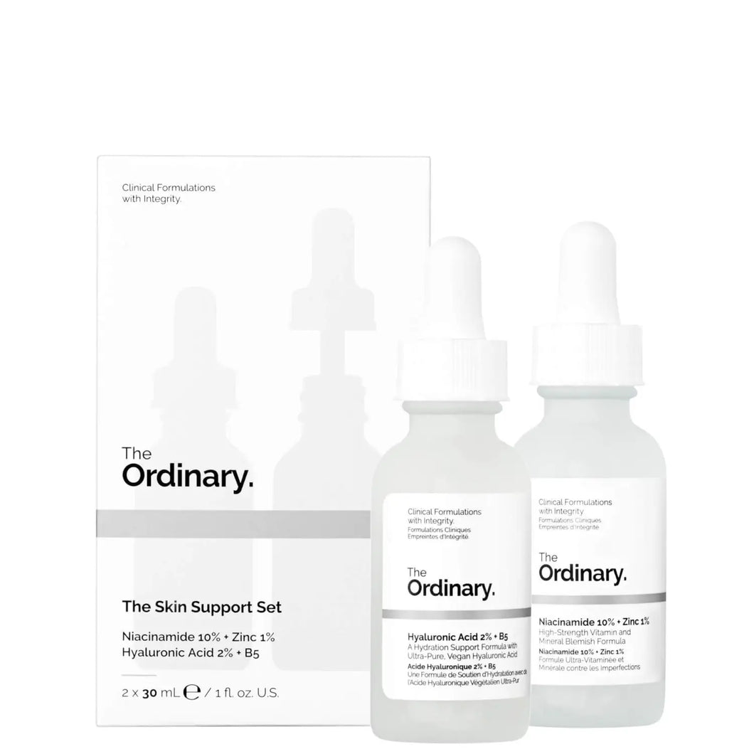 The Ordinary - The Skin Support Set - Hyaluronic Acid + Niacinamide 30ml each