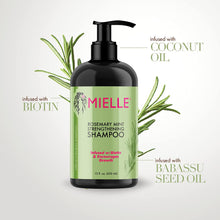 Load image into Gallery viewer, Mielle - Rosemary Mint Strengthening Shampoo 355ml
