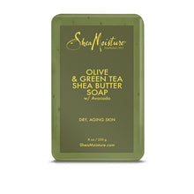 Load image into Gallery viewer, Shea Moisture - Olive &amp; Green Tea Shea Butter Soap 230g
