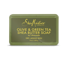 Load image into Gallery viewer, Shea Moisture - Olive &amp; Green Tea Shea Butter Soap 230g
